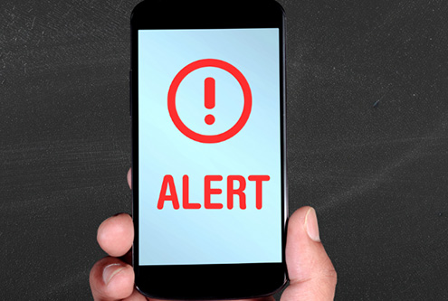 fraud alert on your phone